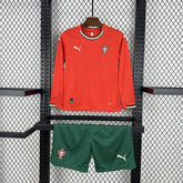 Kid Size Portugal national 2025-2026 home Long sleeve